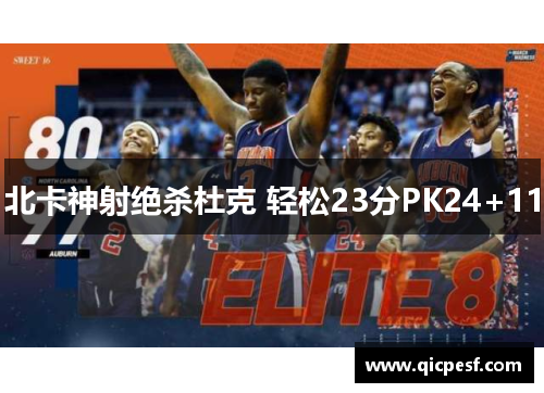 北卡神射绝杀杜克 轻松23分PK24+11